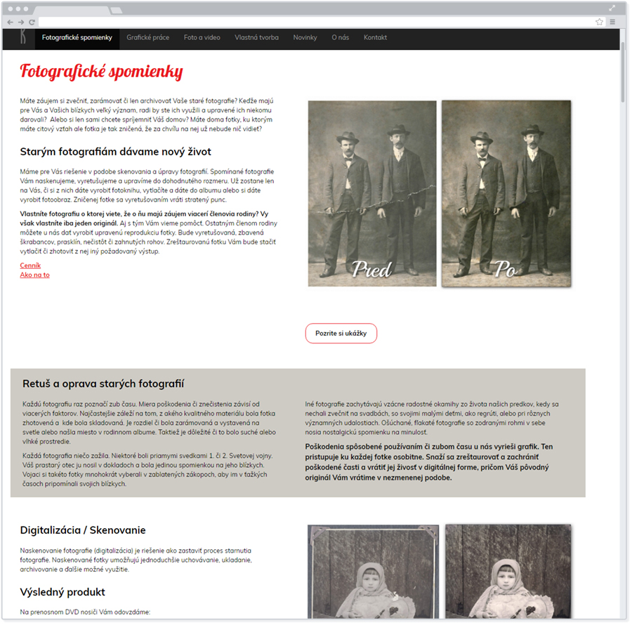 grafický dizajn - webstránky - reklamné banery - logá