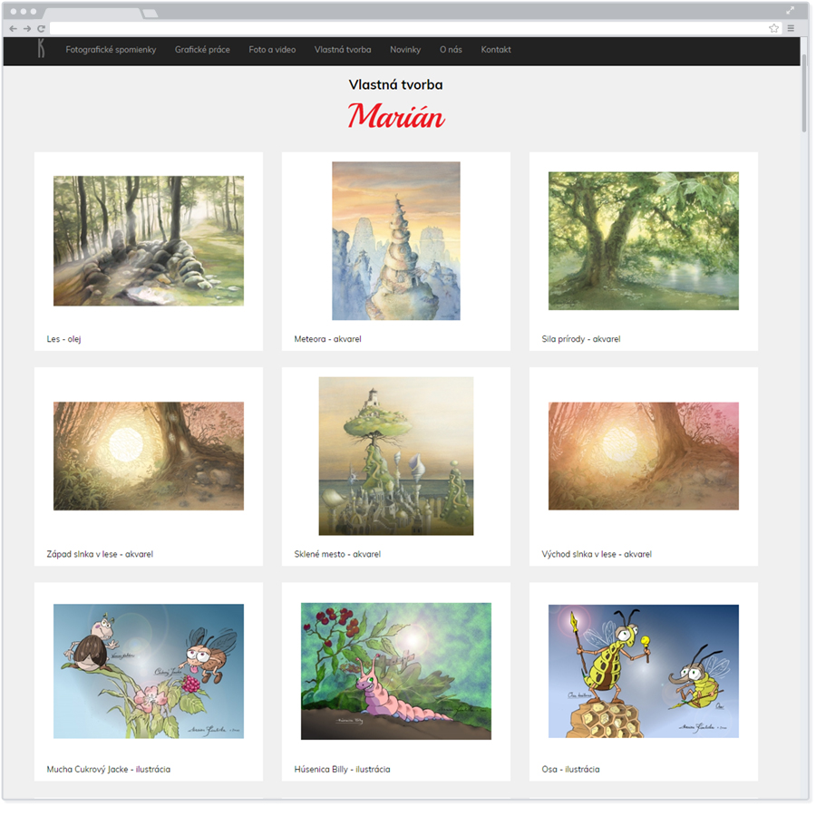 grafický dizajn - webstránky - reklamné banery - logá